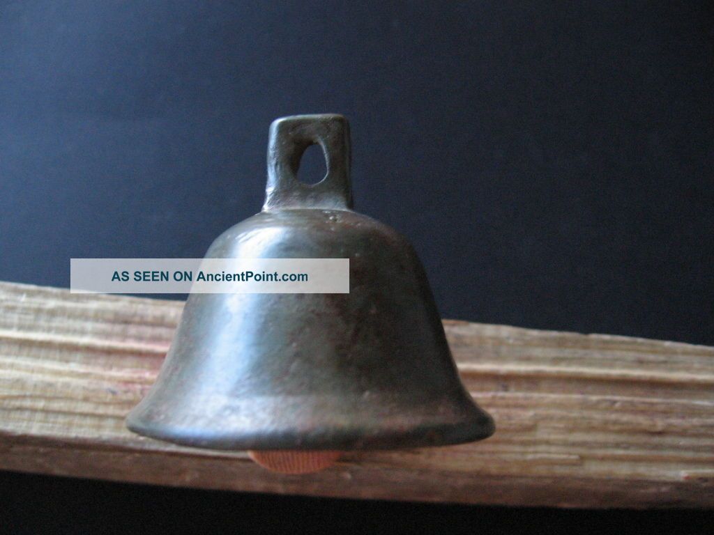 Perfect Ancient Celtic Bronze Warriors Bell 400 - 200 B.  C. Celtic photo