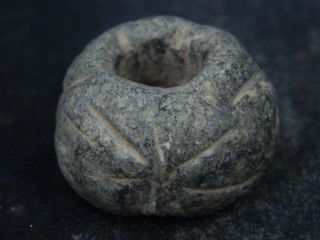 Ancient Stone Bead/spindle Whorl Gandharan/gandhara100 Ad Stn835 photo