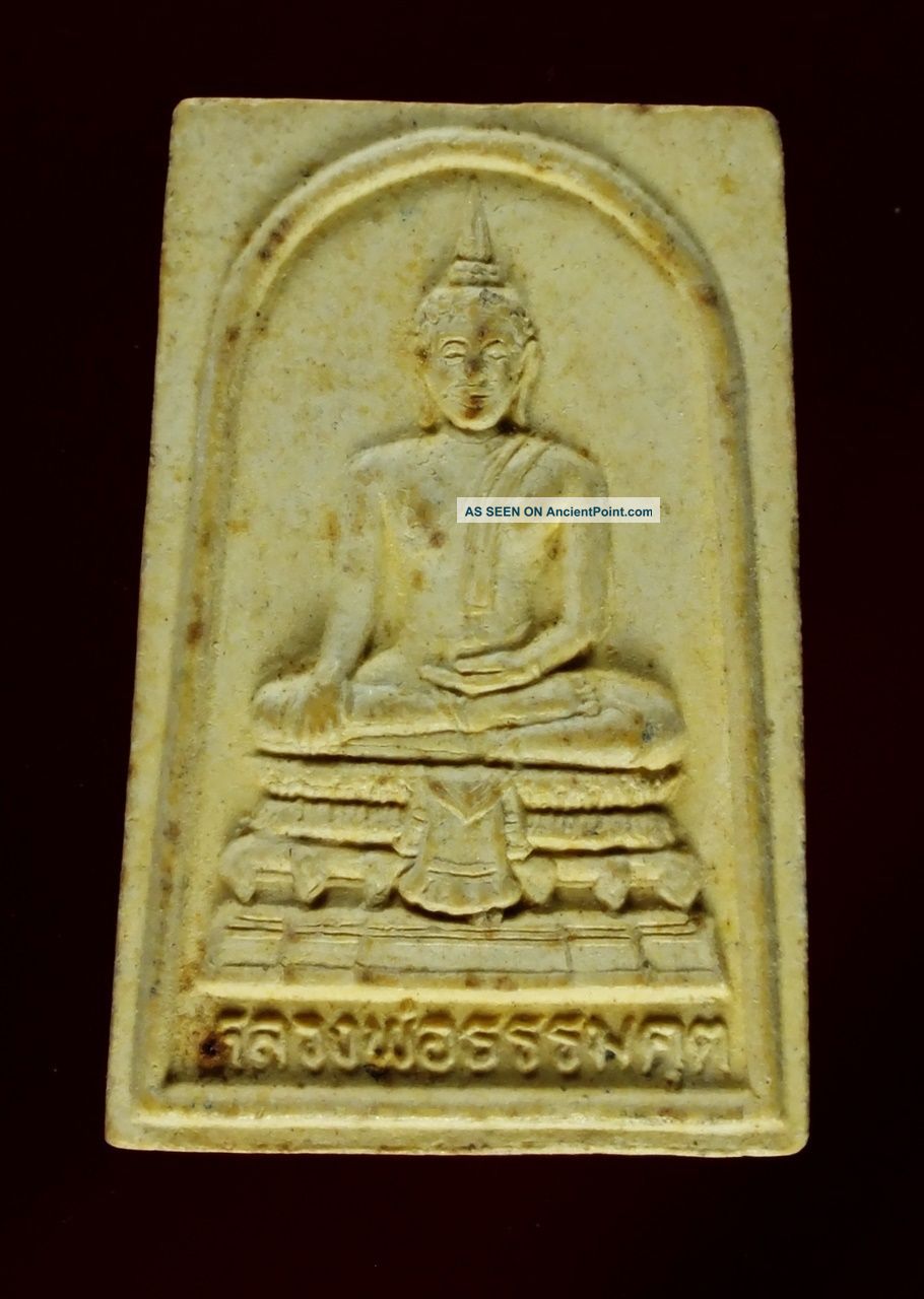 Phra Somdej Wat Arnak Dittaram Magic Life Protect Thai Buddha Amulet Pendant Amulets photo