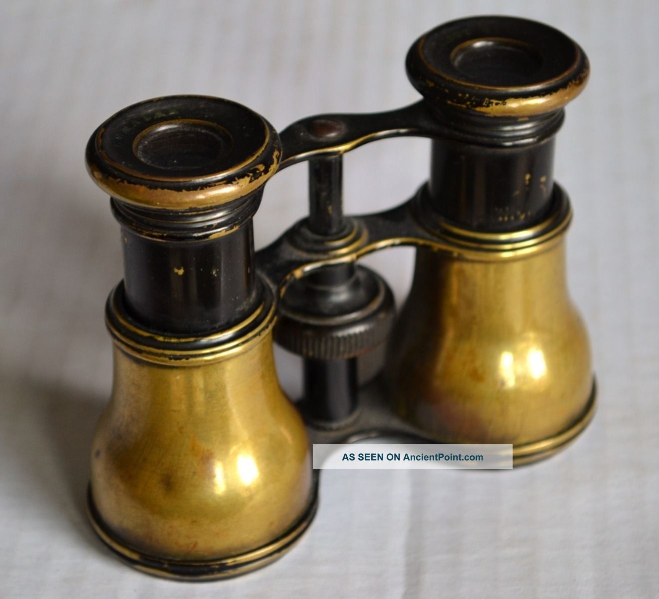 Antique Vintage Lemaire Paris Brass Opera Glasses/binoculars Pre 1911 Pittsburgh Optical photo