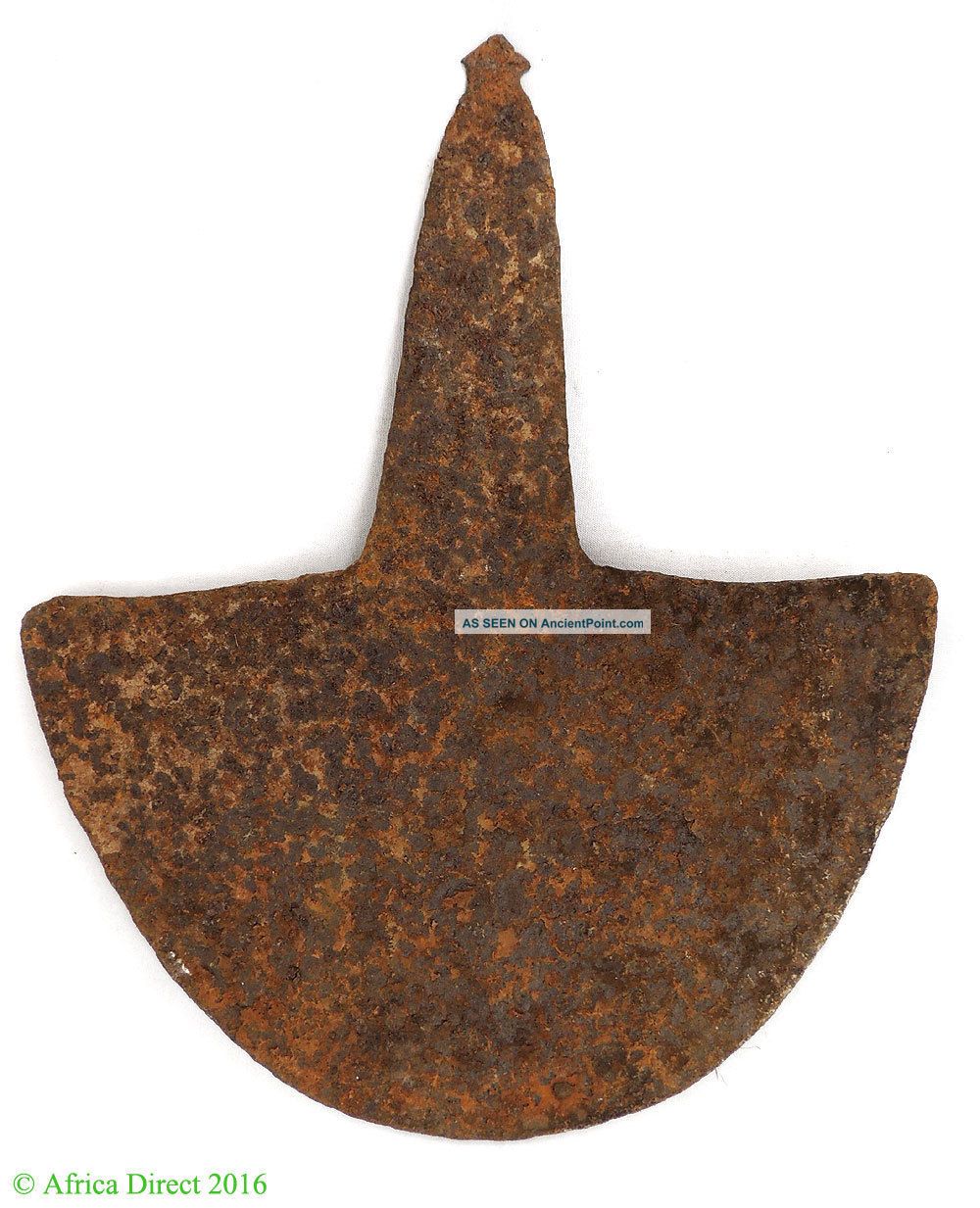 Mambila Iron Hoe Head Tool Currency Cameroon African Art Was $150 Other African Antiques photo