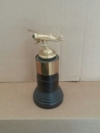 Dodge Art Deco Flying Club Airplane Trophy 40 ' S - 50 ' S photo