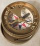 Sun Mfg Solid Brass Compass & Sundial 1 3/4 