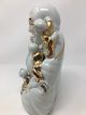 Antique Chinese Old Porcelain Gold Happy Buddha It Marked Asian China Figurines & Statues photo 1