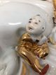 Antique Chinese Old Porcelain Gold Happy Buddha It Marked Asian China Figurines & Statues photo 8