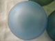 5 Authentic Vintage Japanese Frosted Glass Floats Alaska Beachcombed Fishing Nets & Floats photo 1