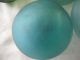 5 Authentic Vintage Japanese Frosted Glass Floats Alaska Beachcombed Fishing Nets & Floats photo 3