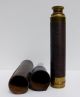 Antique Brass Spyglass 4 - Draw Telescope Cord Wrapped Tube 24 