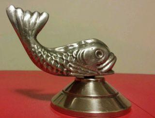 Silver Fish Paperweight photo