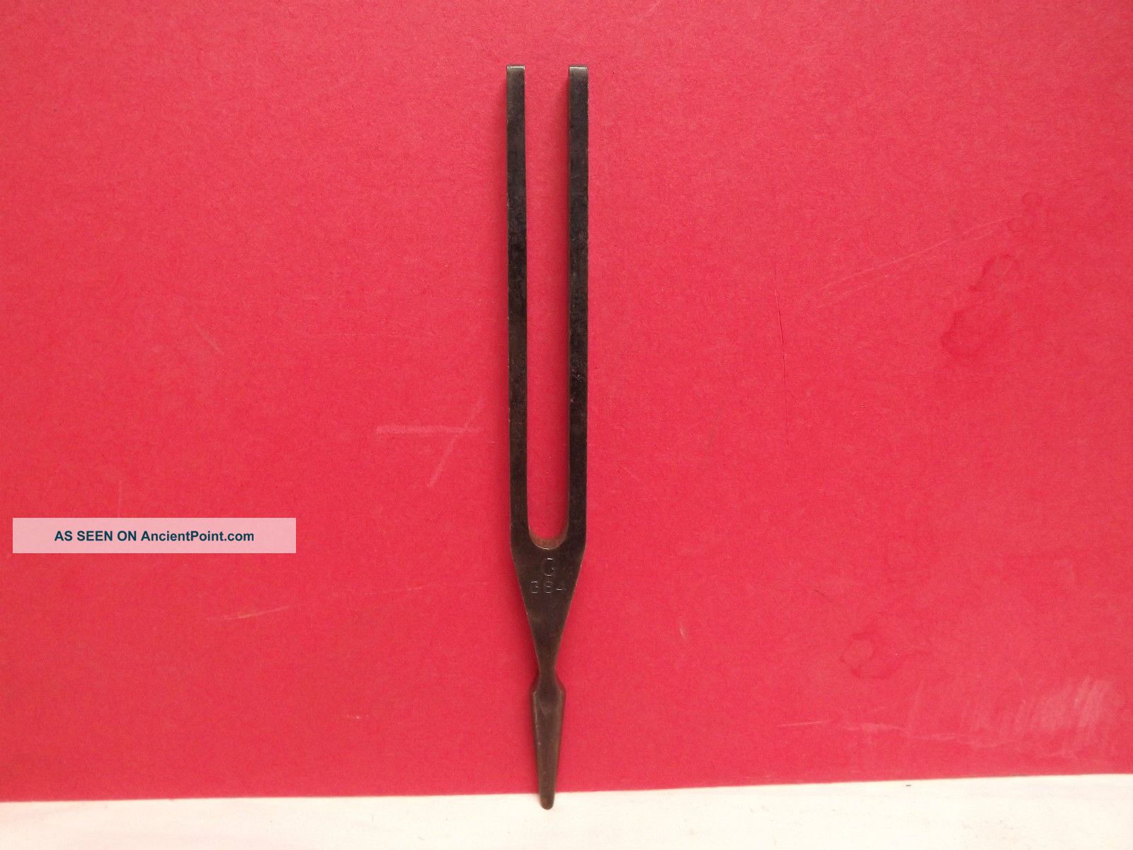 Harmonics (tuning Fork) Ragg (blued Steel) (c1930) G (384) Other Antique Science Equip photo