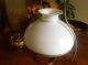 Antique Large Victorian Veritas - Duplex Brass Ceiling Oil Lamp Lamps photo 5