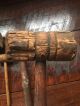 Antique Wooden Mallets Carpenter Tools Primitive Wooden Hammers Gavels Primitives photo 10
