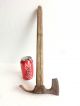 Old Vtg Wrought Iron Small Axe 3 In 1 Ax / Pick / Hammer Old Camping Tool Primitives photo 3