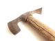 Old Vtg Wrought Iron Small Axe 3 In 1 Ax / Pick / Hammer Old Camping Tool Primitives photo 6