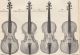 Violins Of The Great Masters Famous Violins Antique Music Art Print 1882 String photo 3