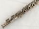 Antique Siour Chapelain Paris French Silvered Flute - Open Holes Wind photo 3