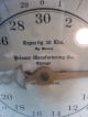 Vintage Antique Pelouze Mfg.  Co.  30 Lbs Kitchen Weighing Scale With Glass Face Scales photo 6