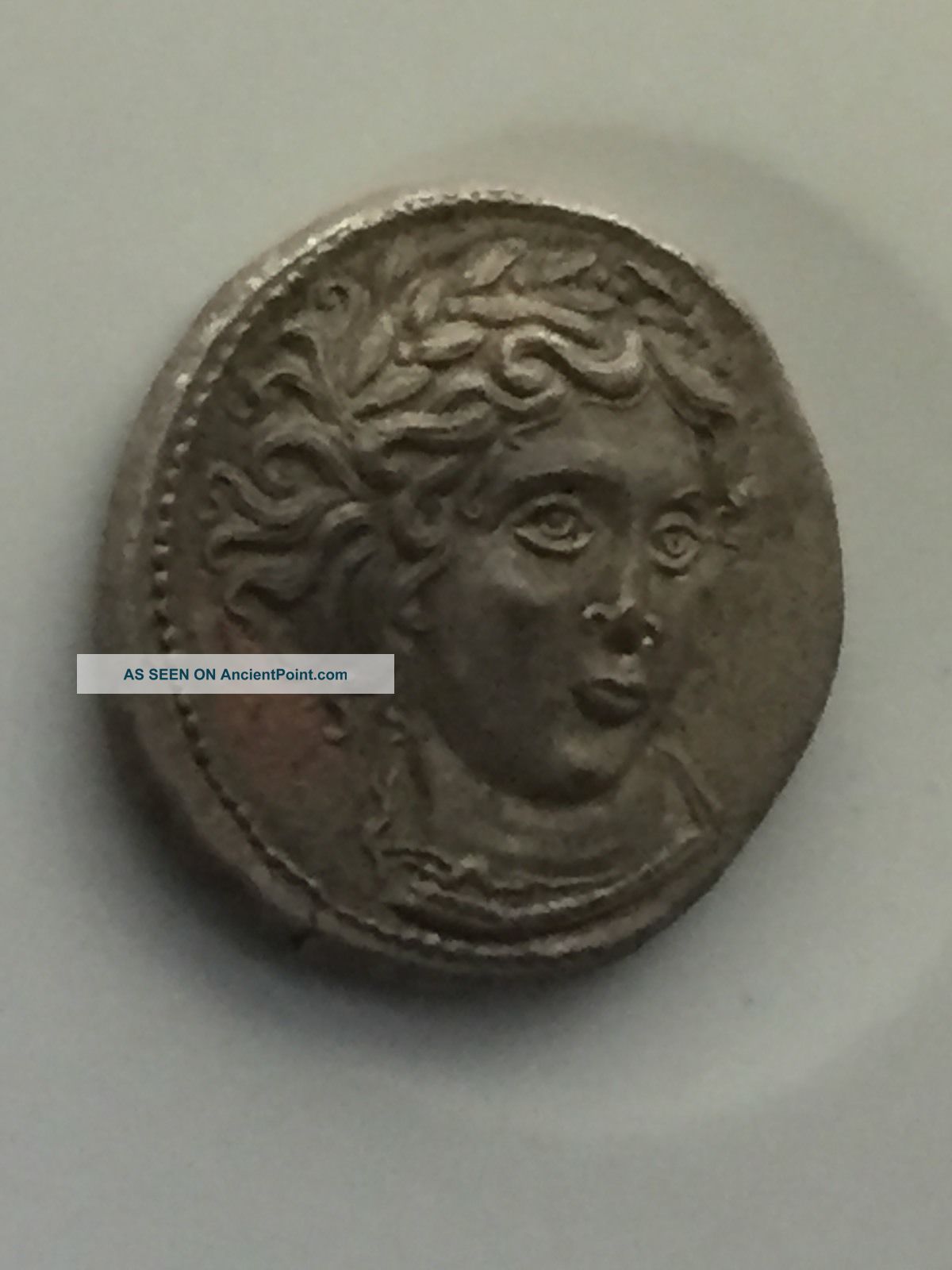 Ancient Greece Unknown Silver /bronze/copper Tetradrachm Amphipolis Macedon Coin Greek photo