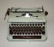 Old Vtg 1950s Olympia Sm3 Portable Typewriter West Germany Great W/case Typewriters photo 2