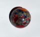 Two Toned Leo Popper Glass Button Buttons photo 1