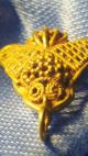 Stunning Roman Period 2nd Century Solid Gold Queen Bee Pendant Roman photo 4