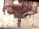 Antique French Carved Wood Chandelier With Chimeras Chandeliers, Fixtures, Sconces photo 3