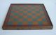 19th Century Painted Wood Checkers & Backgammon Two Sided Game Board Antique Primitives photo 2