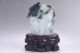 Exquisite 100 Natural Dushan Jade Hand Carved Flower&fish Statue Y498 Other Chinese Antiques photo 7