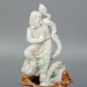 China Exquisite Hand - Carved Dragon Lohan Carving Jadeite Jade Statue Figurines & Statues photo 1
