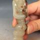 China Exquisite Hand - Carved Ancient Myt People Carving Hetian Jade Statue Figurines & Statues photo 2
