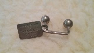 Vintage Sweet Sterling Silver Tiffany & Co.  Lincoln Key Chain photo