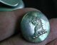 Mystery Livery Button 6 Fuzzy Demi Lion Firmin 1880 - 1904 Silver 25mm Buttons photo 1