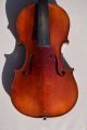 Old French Violin  A.  Salvator  Jtl One Piece Back String photo 1