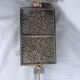 Antique French Cast Iron Waffle Maker Press.  Wrought Iron Pancake - 19th C. Hearth Ware photo 5