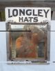 Longley Hats Antique Mirror Display Advertisement Drug Store Display Other Mercantile Antiques photo 1