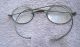 1800 ' S Wire Frame Eyeglasses One Pair,  Oval Lens Optical photo 1