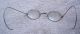 1800 ' S Wire Frame Eyeglasses One Pair,  Oval Lens Optical photo 2
