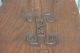 19thc Gothic Wooden Oak Panel With Relief Carvings Of Date & Cross C1898 Other Antique Woodenware photo 7