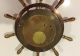 Chelsea Vintage Ship ' S Wheel Maritime Clock And Barometer 1955 - 1960 - Needs Parts Clocks photo 9