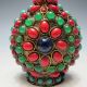 Vintage Handmade Tibetan Turquoise Coral Beads Snuff Bottle Rr Snuff Bottles photo 1