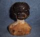 Antique Primitive Wood Cloth Doll Wooden Head - Shoulder Plate,  Bottom,  Legs,  Arms Primitives photo 4