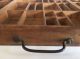 Vtg Printers Wooden Drawer Letterpress Type Case Wood Tray Hamilton 81 Sections Trays photo 3