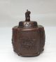 E440: Japanese Copper Incense Burner With Great Work By Famous Kosai Sano Other Japanese Antiques photo 4