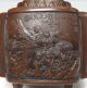 E440: Japanese Copper Incense Burner With Great Work By Famous Kosai Sano Other Japanese Antiques photo 7