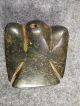 Early 1800 ' S Cherokee Eagle Amulet Black Porphyry Stone Good Patina Medicine Man Native American photo 3
