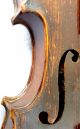 Fine 4/4 Antique Violin Label: Francesko Ruggeri 1690 Old Wood 小提琴 СКРИПКА Geige String photo 3
