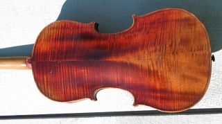 Old Antique Full Size Violin For Restoration,  1285 photo