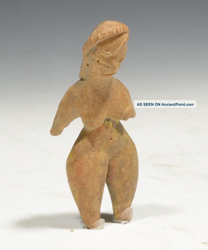 Pre - Columbian Tlatilco Pottery Pretty Lady Circa 1100 To 500 Bc The Americas photo
