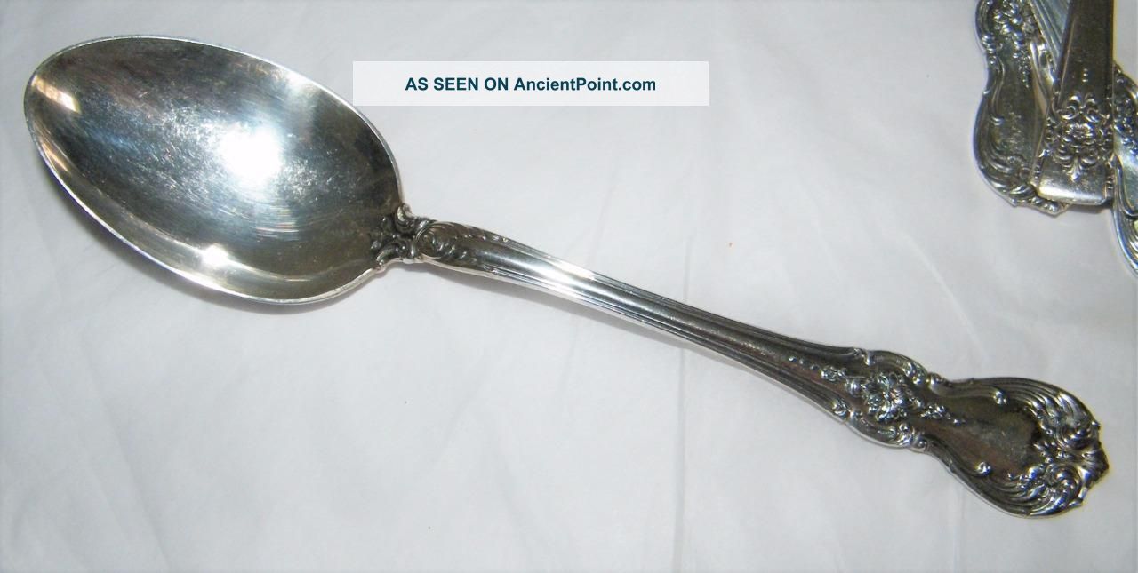 Towle Sterling Old Master Serving Or Table Spoon - 8 1/2 