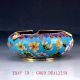 Chinese Cloisonne Handwork Carved Flower Ashtray Jtl074 Other Chinese Antiques photo 2